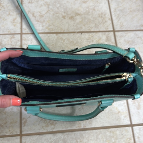 Kate Spade Wellesley Quinn Satchel Bag Teal - Picture 4 of 17